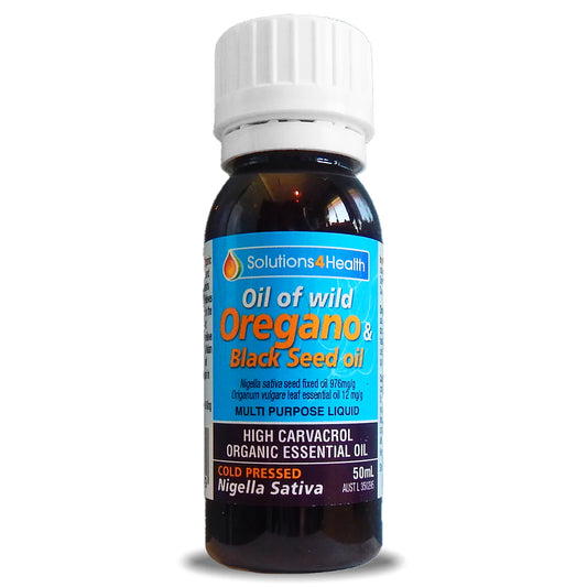 S4H Wild Oregano & Black Seed Oil 50ml