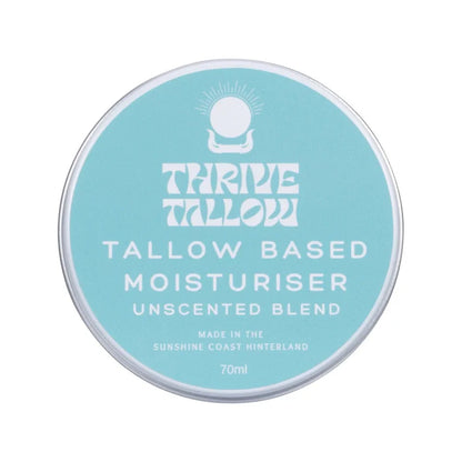 THRIVE TALLOW Tallow Moisturiser 70ml Unscented