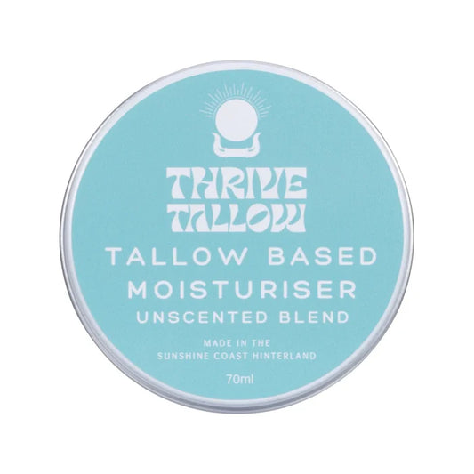 THRIVE TALLOW Tallow Moisturiser 70ml Unscented