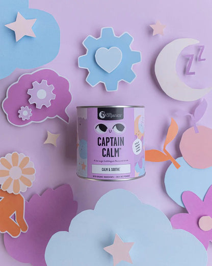 Nutra Organics Captain Calm 200g Bubblegum