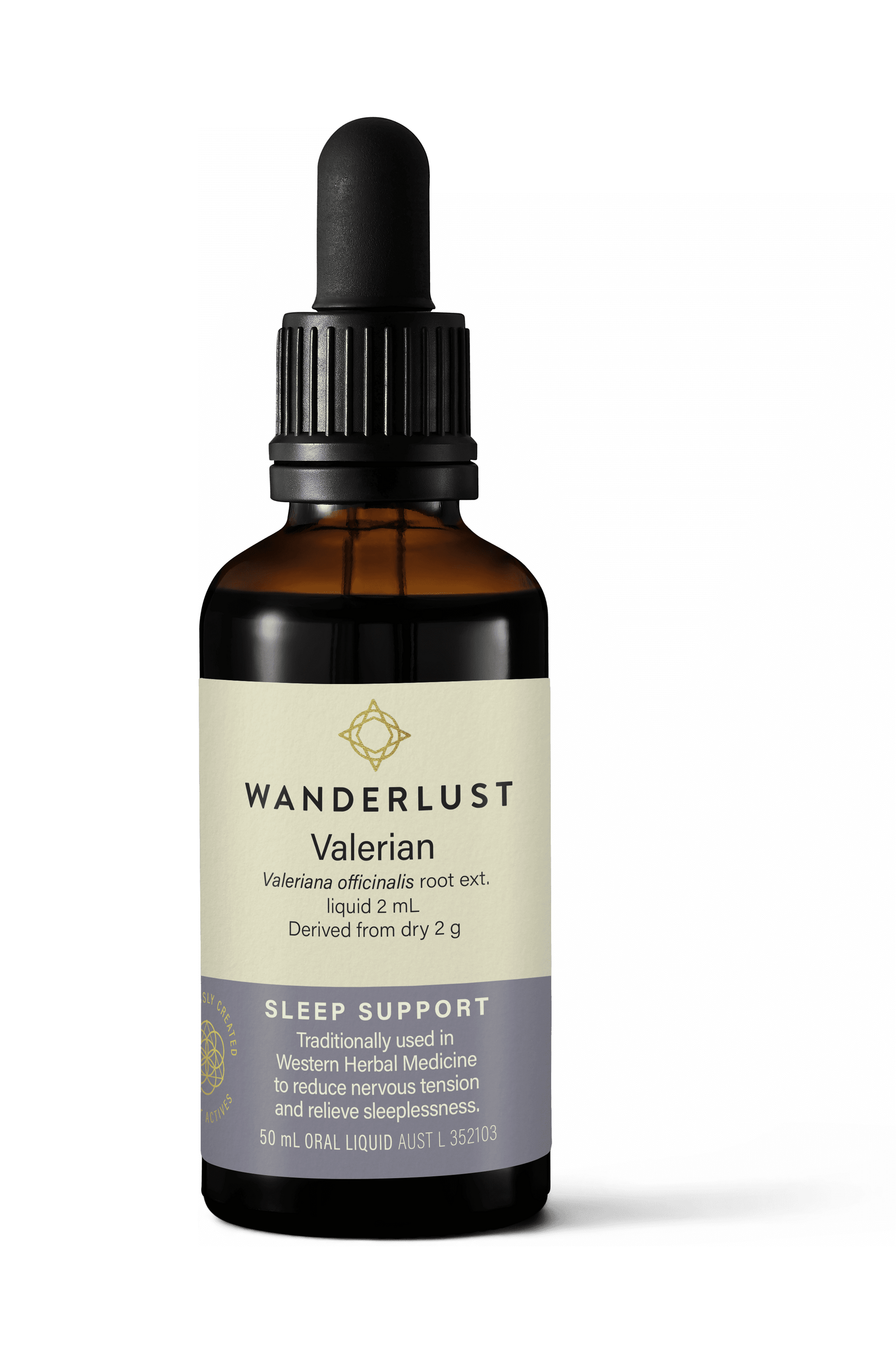 Wanderlust Valerian Drops 50ml