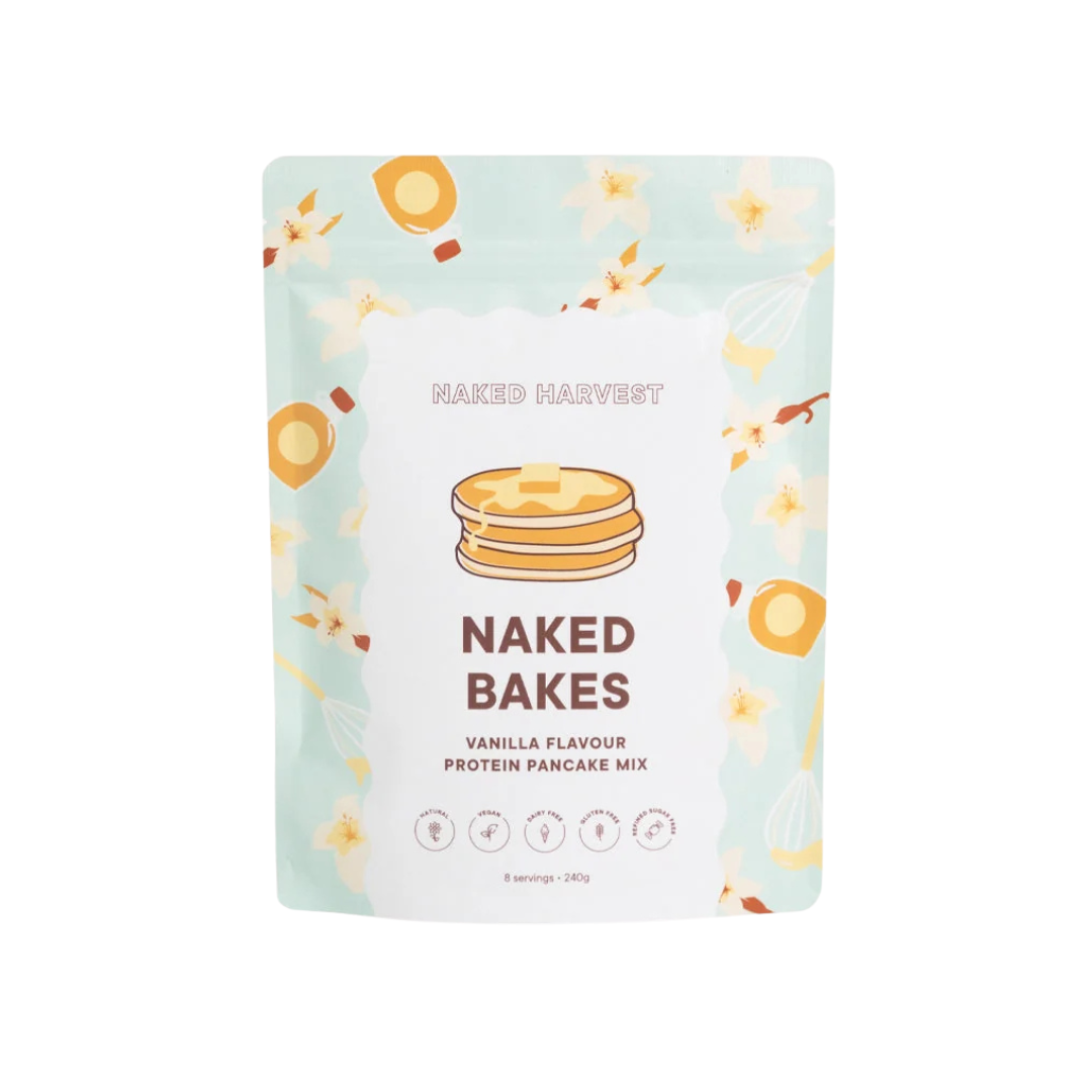 Naked Harvest Naked Bakes Protein Pancakes 240g Vanilla