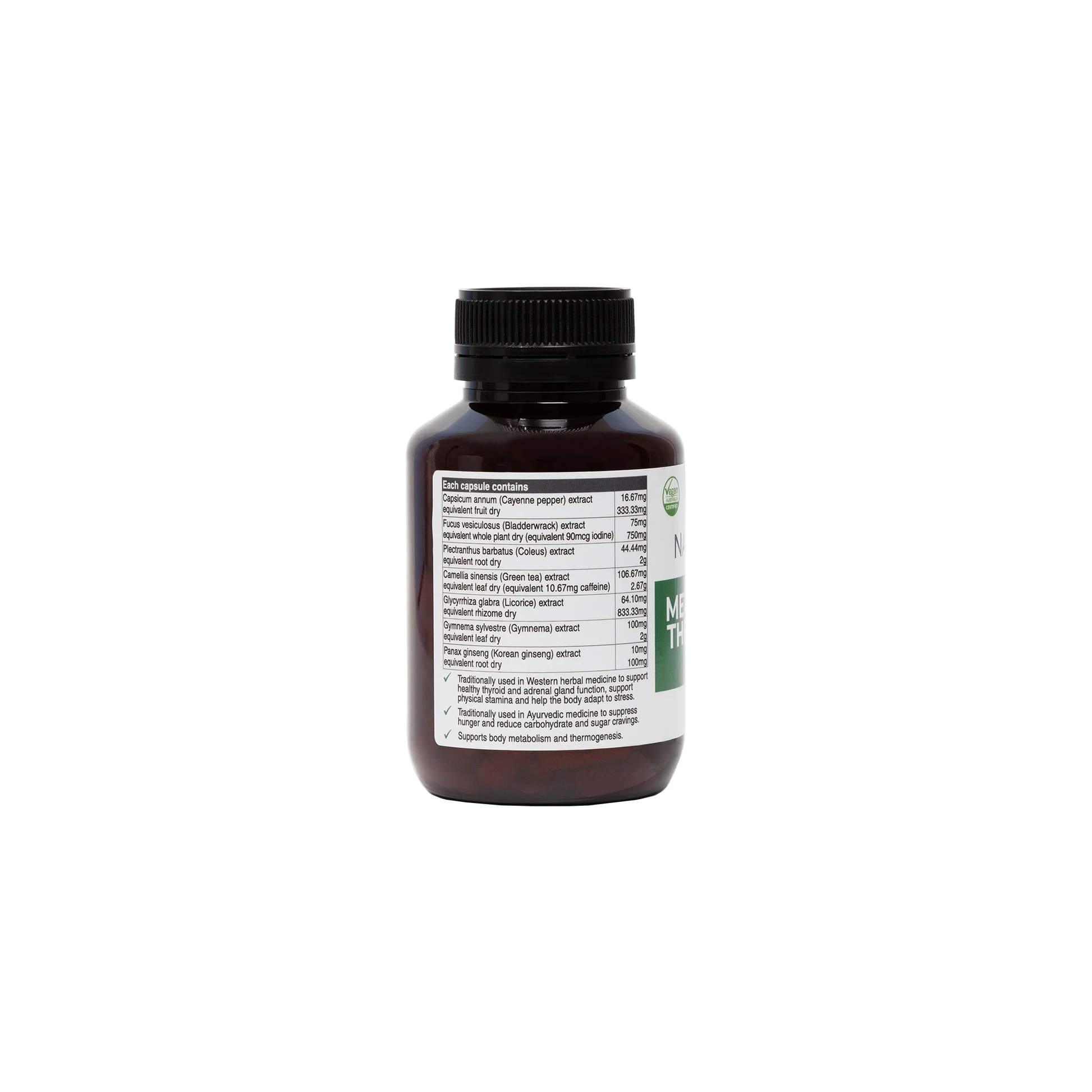NaturoBest Metabolism & Thermogenic Formula 60c