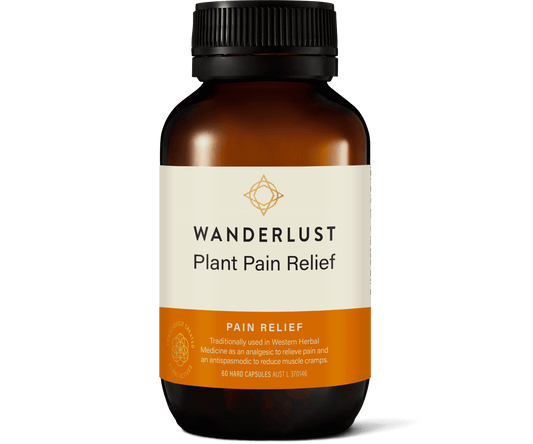 Wanderlust Plant Pain Relief 60 Capsules