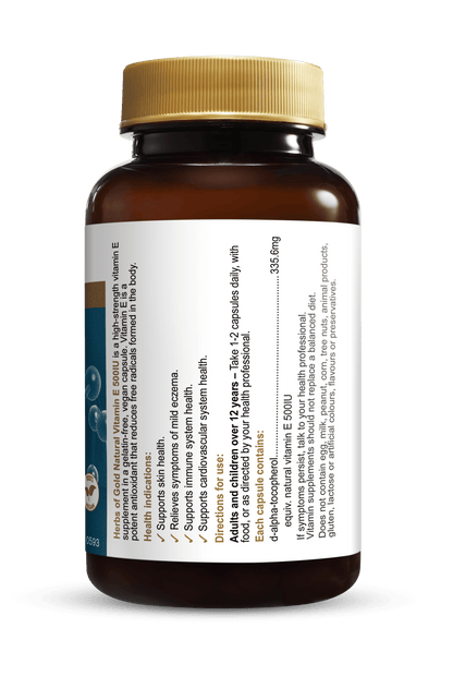 Natural Vitamin E 500IU