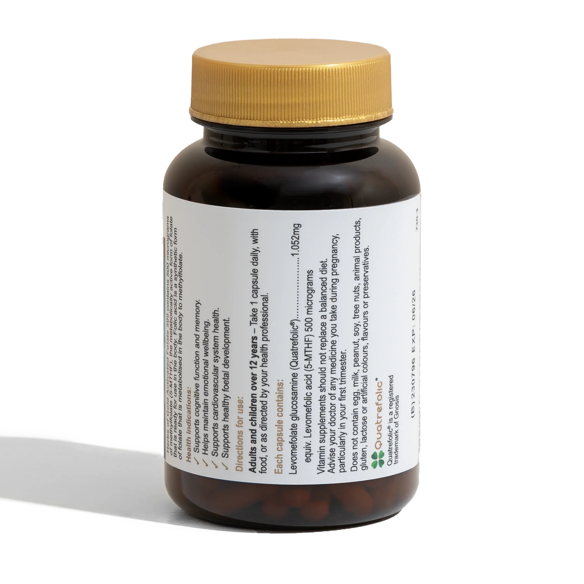 HofG Activated Folate 500 60C