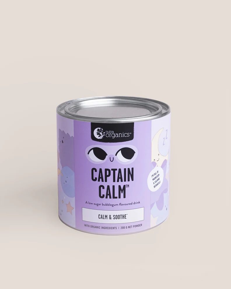 Nutra Organics Captain Calm 200g Bubblegum