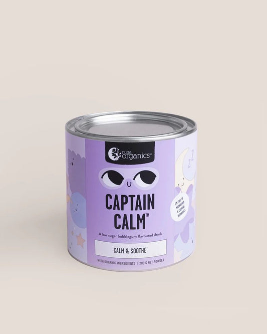 Nutra Organics Captain Calm 200g Bubblegum