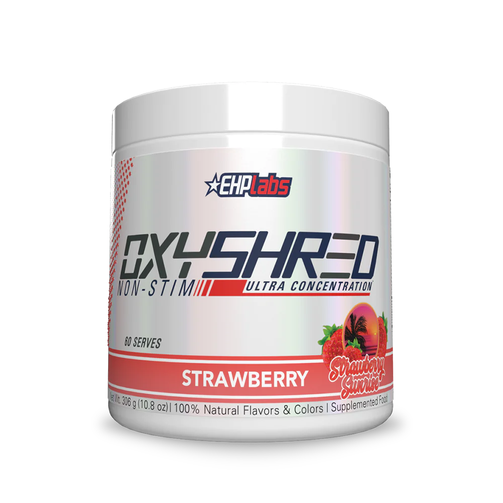 EHP Labs Oxyshred Non-Stim 60 Serves Strawberry Sunrise