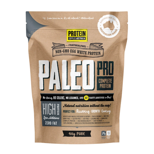 PaleoPro Pure Egg White Protein 400g Unflavoured