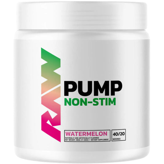 Raw Nutrition CBUM Pump Non-Stim 40 Serves Watermelon