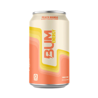 BUM Energy Can 355ml Peach Mango