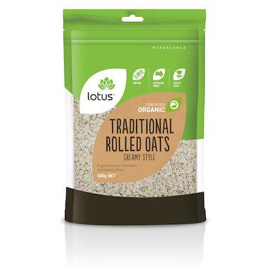 Lotus Organic Traditional Oats Creamy