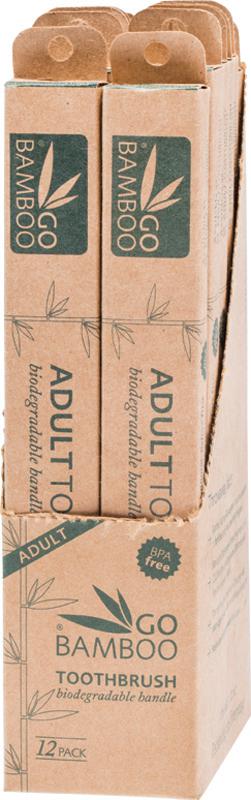 GO BAMBOO ADULT TOOTHBRUSH