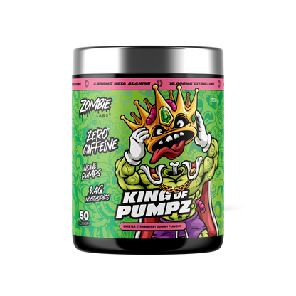 ZombieLabs King of Pumpz 50 Serves Sinister Strawberry Gummy