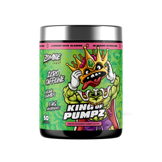 ZombieLabs King of Pumpz 50 Serves Sinister Strawberry Gummy