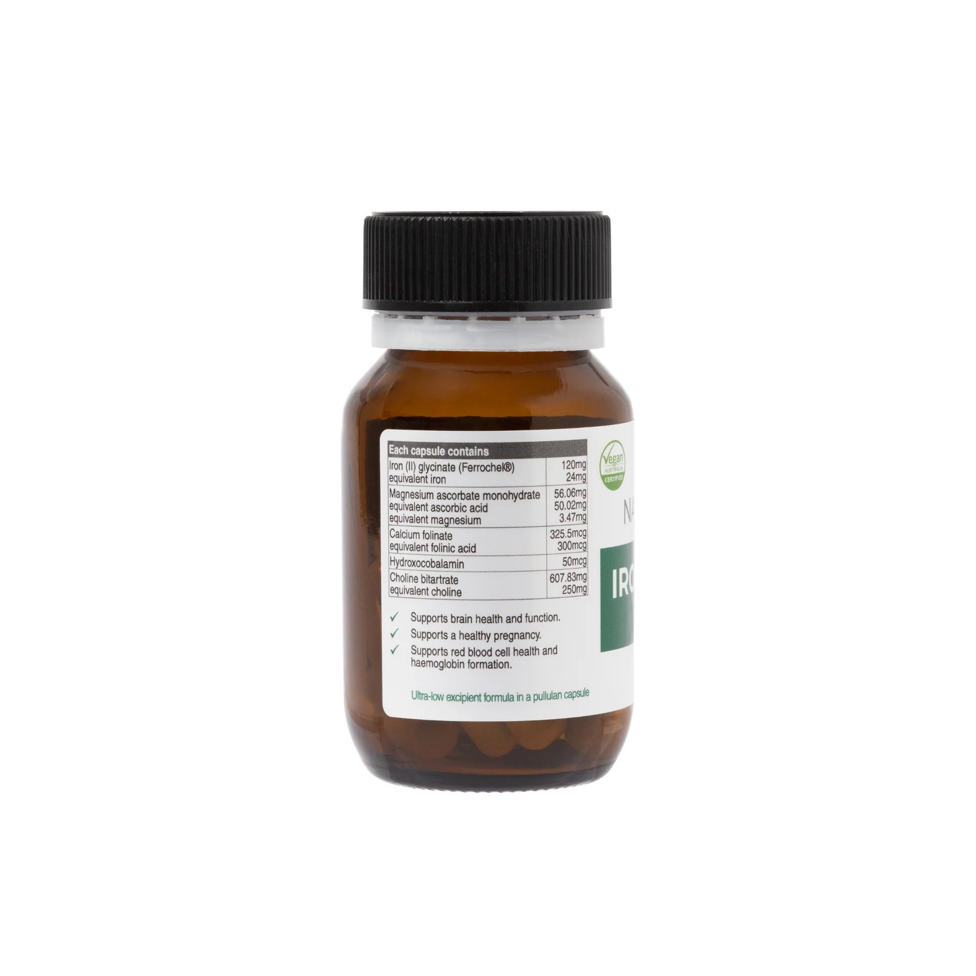 NaturoBest Iron & Brain Support 60c