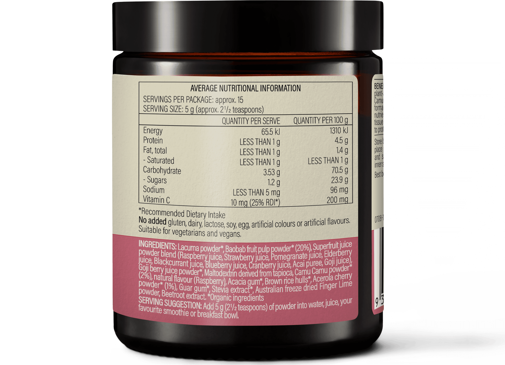 Wanderlust Plant Collagen Booster Powder 75g
