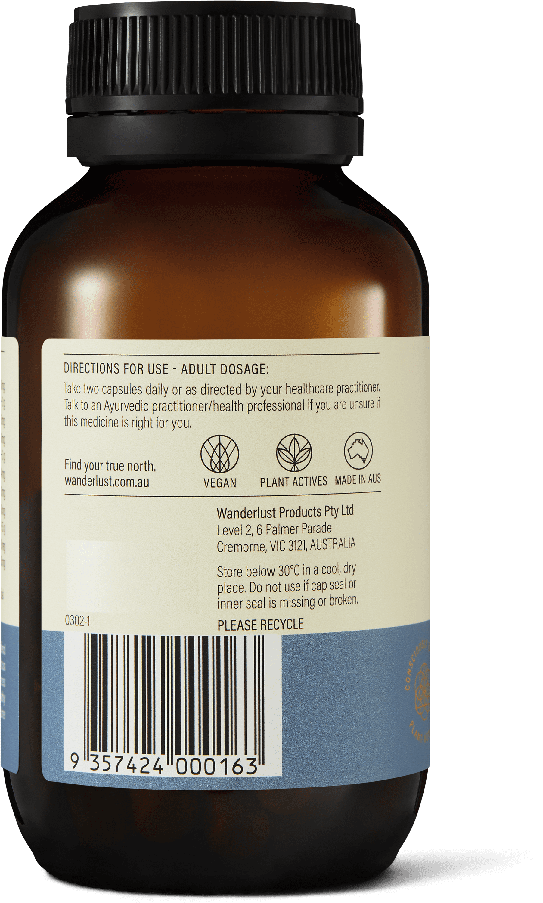 Wanderlust Wise & Bright 60 Capsules
