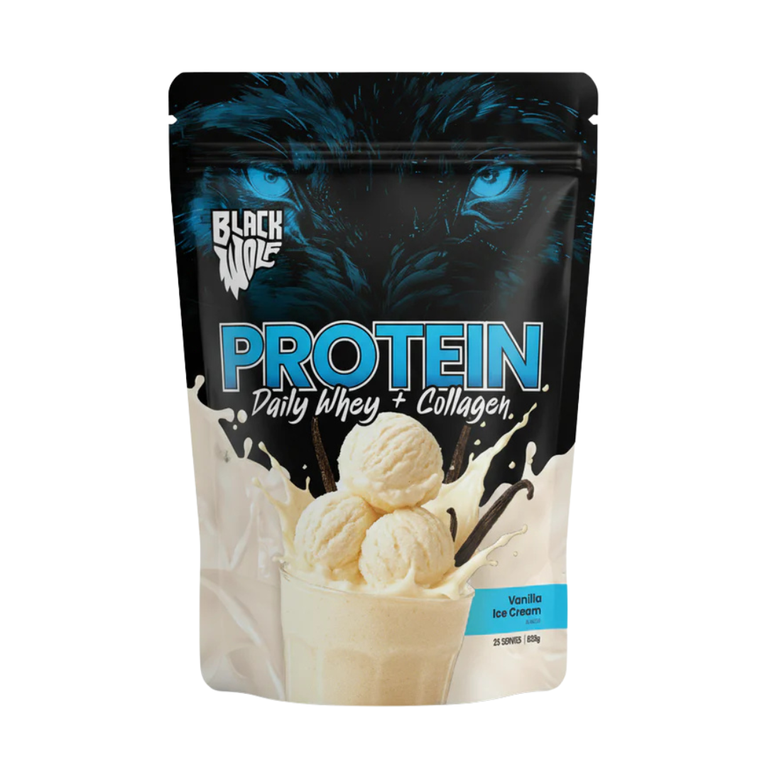 Black Wolf Whey Protein + Collagen 25 Serves Vanilla