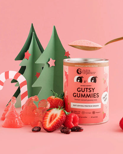 Nutra Organics Gutsy Gummies 150g Mixed Berry