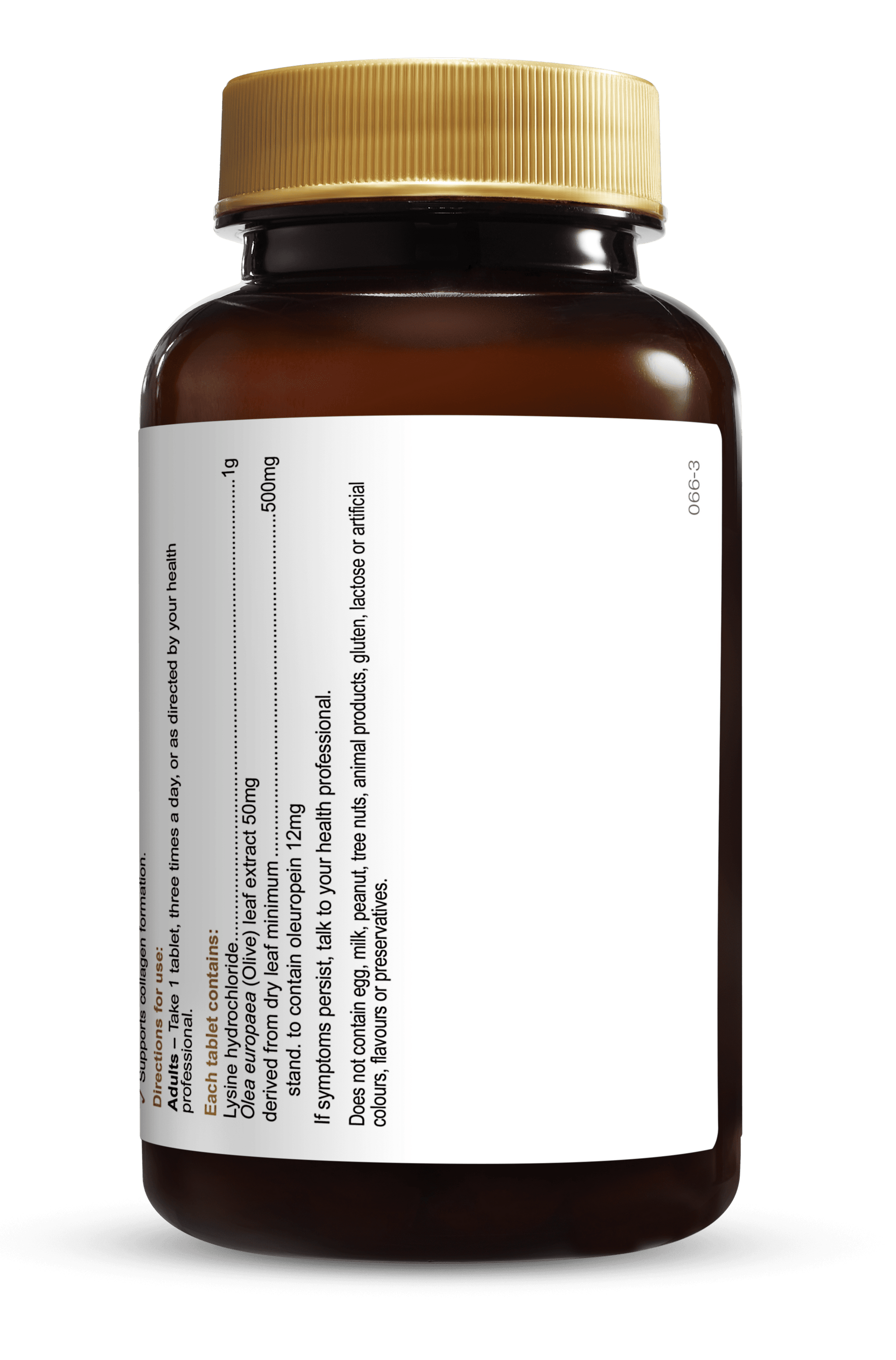 Hofg Lysine 1000 plus Olive Leaf