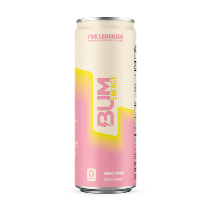 BUM Energy Can 355ml Pink Lemonade