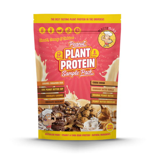 Macro Mike Peanut Protein 8 Sachet Sample Pack