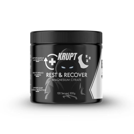 Krupt Rest & Recover Magnesium Citrate 300g Unflavoured