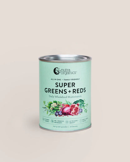 Nutra Organics Super Greens and Reds