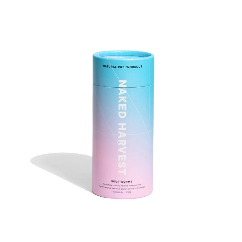 Naked Harvest Pre-Workout 250g Sour Worms