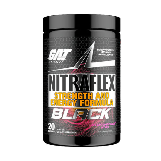 GAT Nitraflex Black 20 Serves Strawberry Kiwi