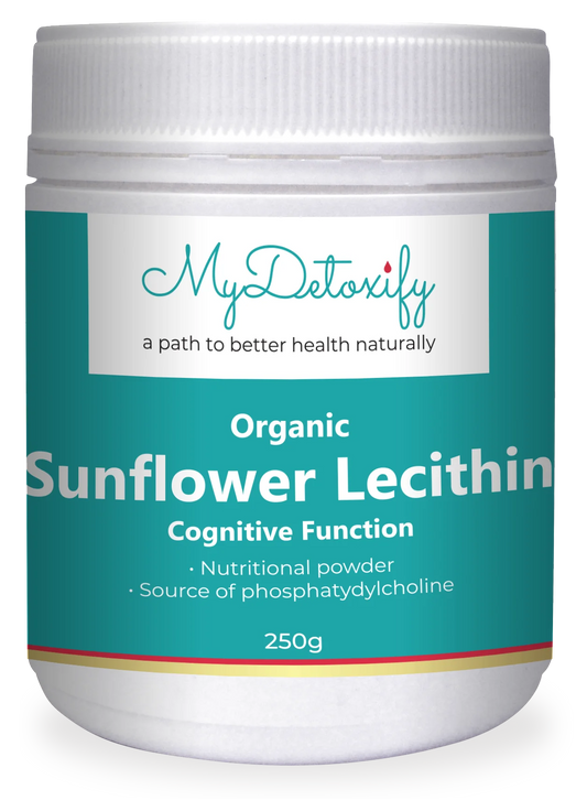 MyDetoxify Organic Sunflower Lecithin 250g