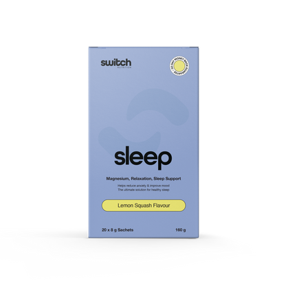 Switch Nutrition Sleep Sachets 20 Serves Lemon Squash