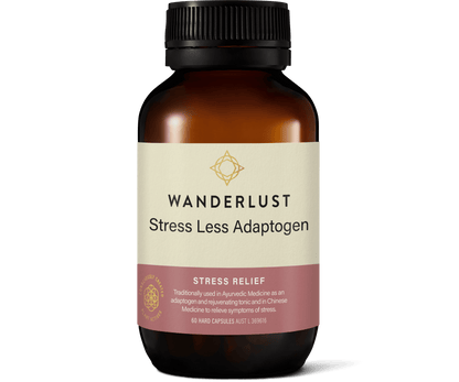 Wanderlust Stress Less Adaptogen 60 Capsules