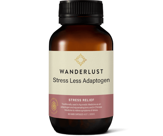 Wanderlust Stress Less Adaptogen 60 Capsules