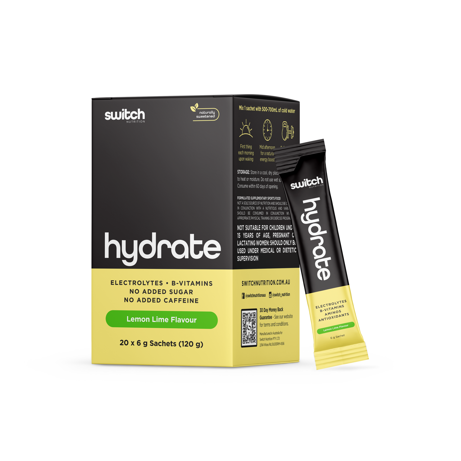 Switch Nutrition Hydrate Switch Sugar Free