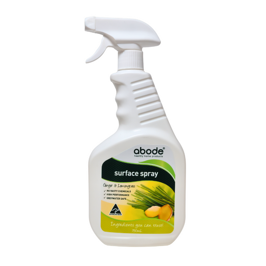 ABODE Surface Spray 750ml Ginger & Lemongrass