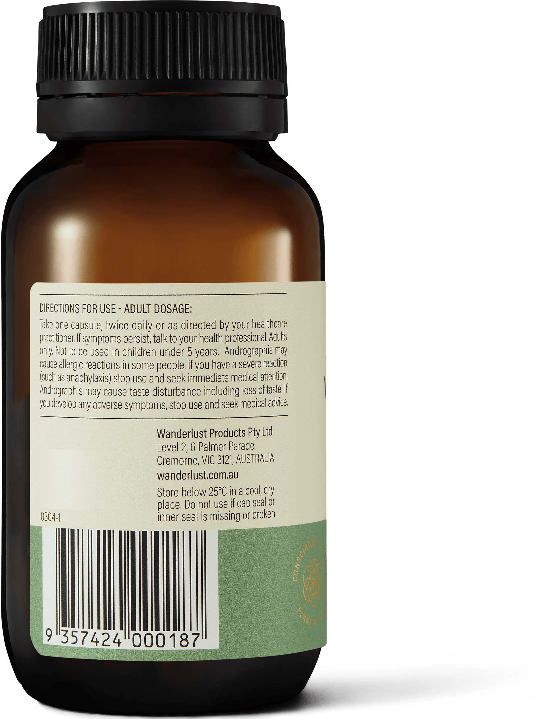 Wanderlust Wanderforce 60 Capsules