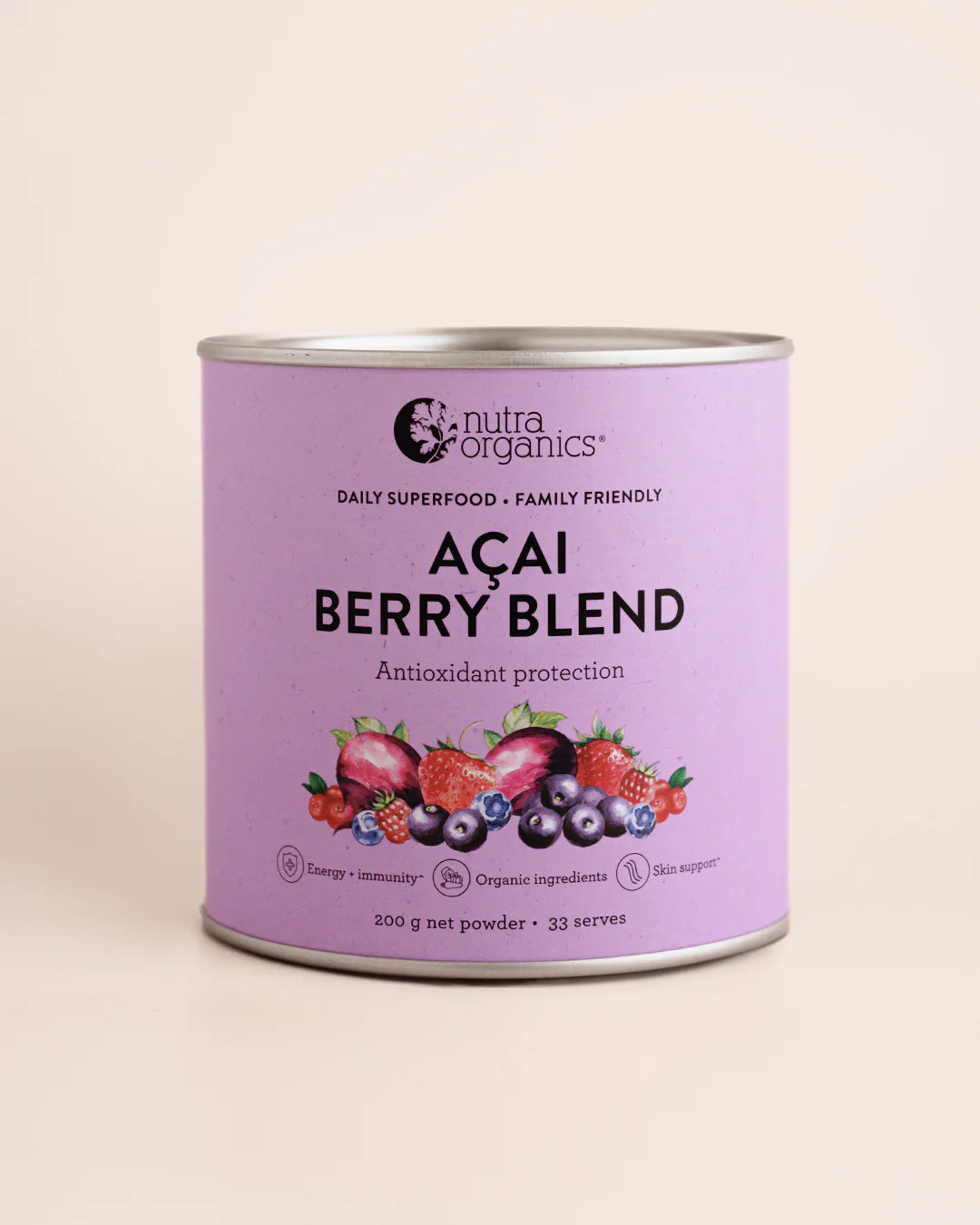 Nutra Organics Acai Berry Blend 200g