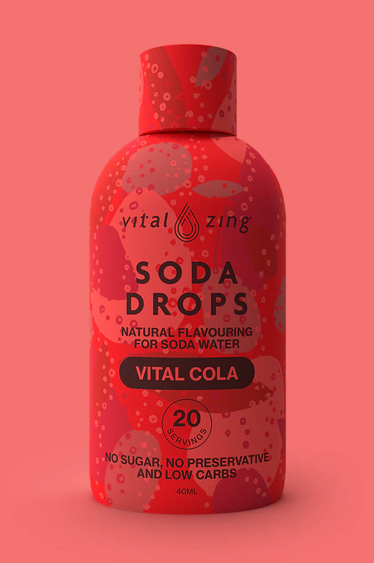 Vital Zing Soda Drops 45ml Cola