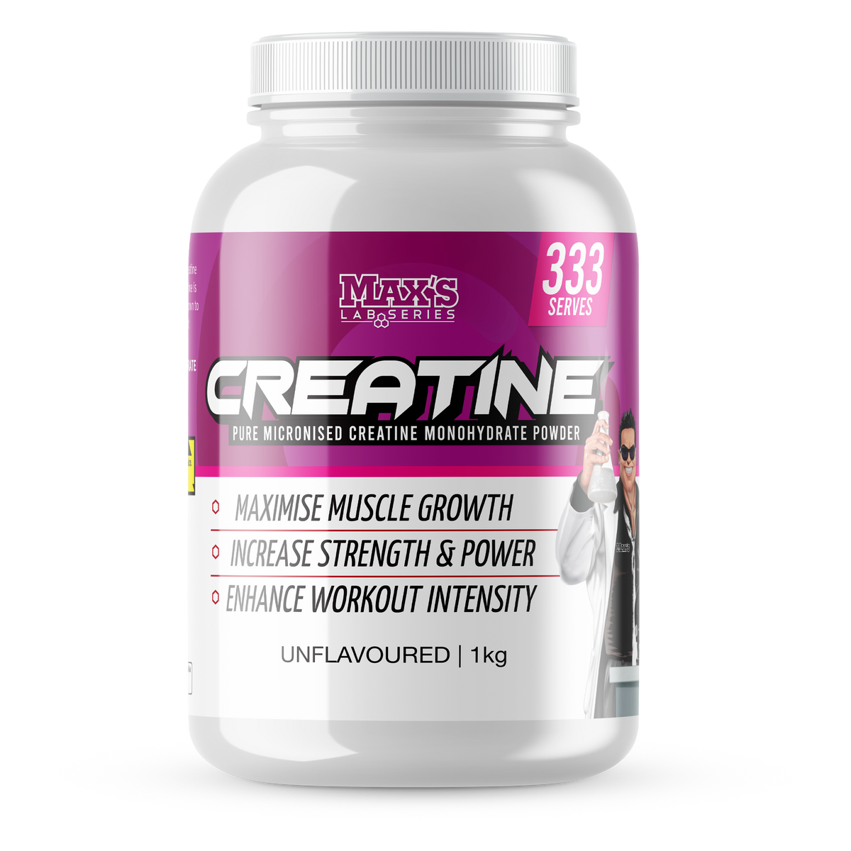 Maxs Lab Micronised Creatine Monohydrate