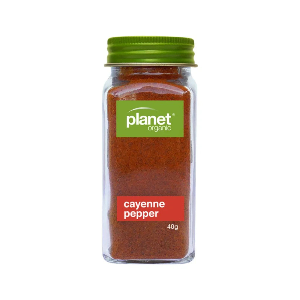 Planet Organic Shaker Ground Cayenne Pepper 40g