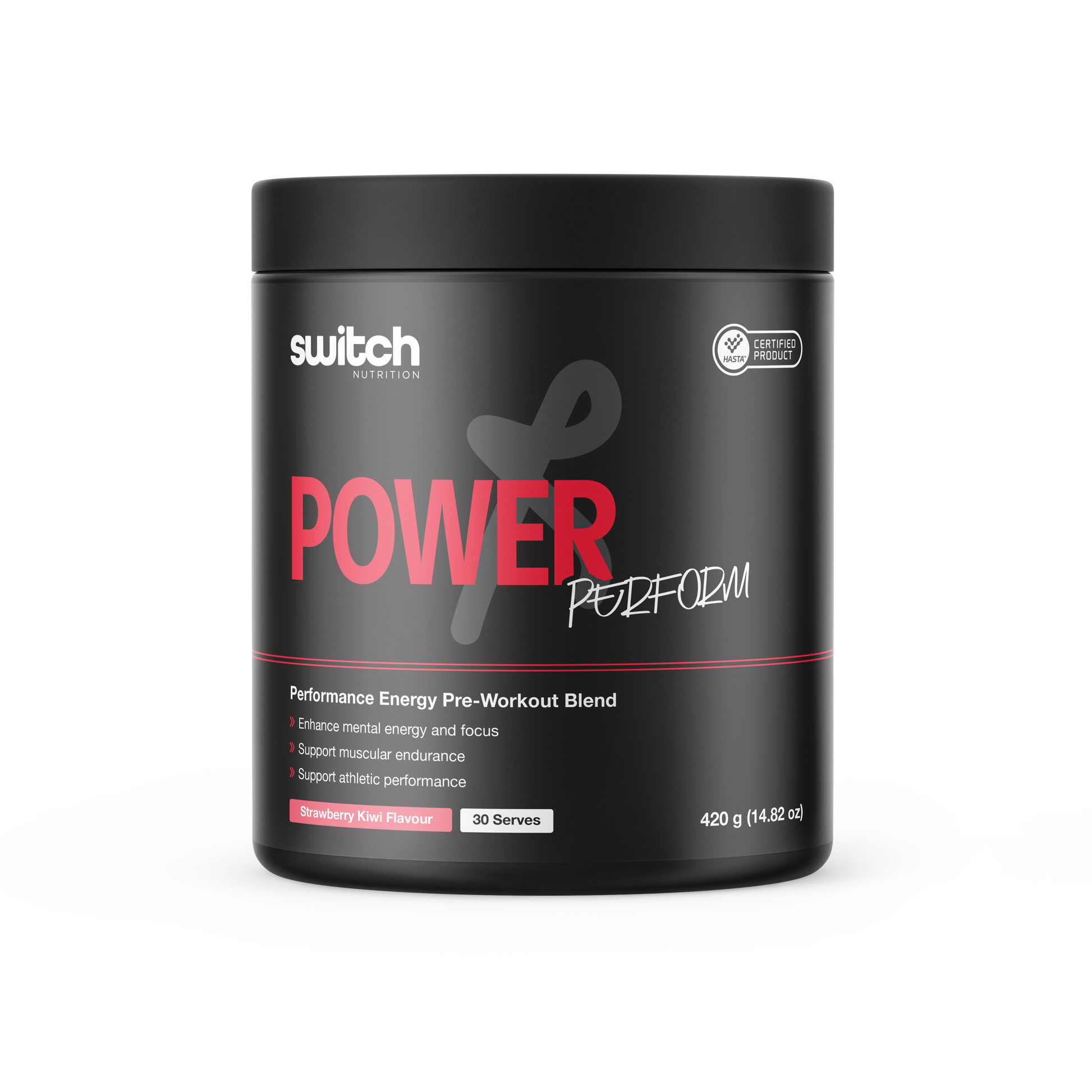 Switch Nutrition Power Perform 30 Serves Strawberry Kiwi