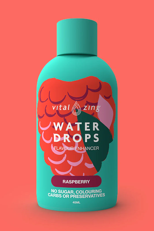 Vital Zing Water Drops 45ml Raspberry