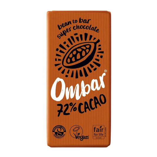 Ombar Chocolate 70g Cacao 72%