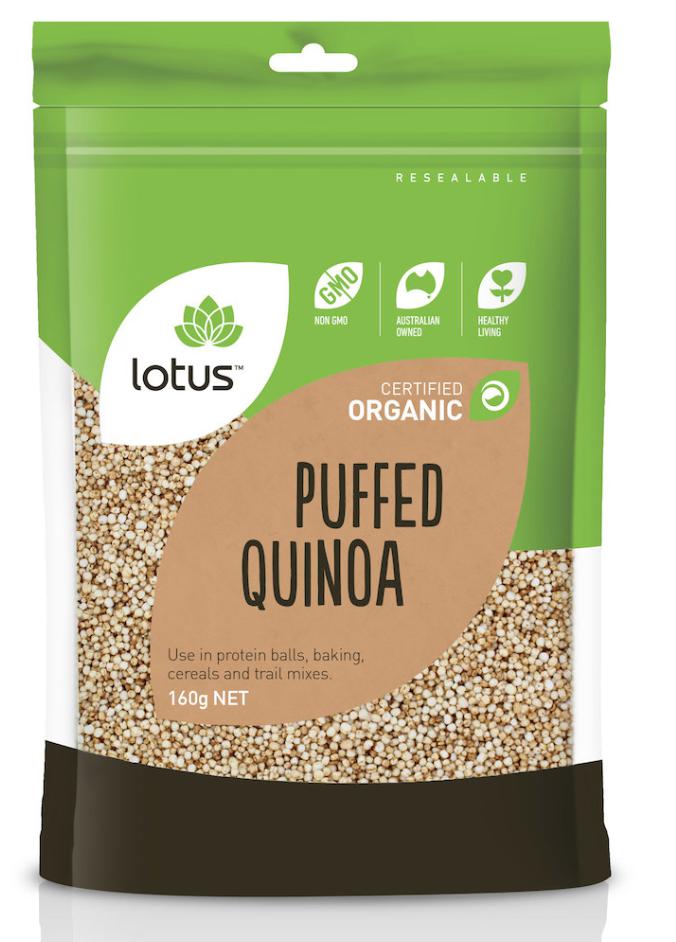 Lotus Organic Puffed Quinoa