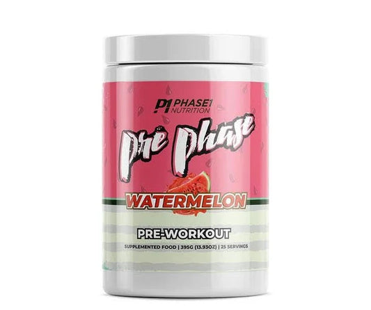 Phase1 Nutrition Pre Phase 25 serves Watermelon