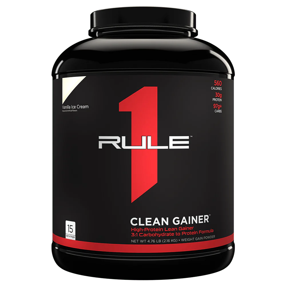 Rule1 Clean Gainer 5lb Vanilla Creme