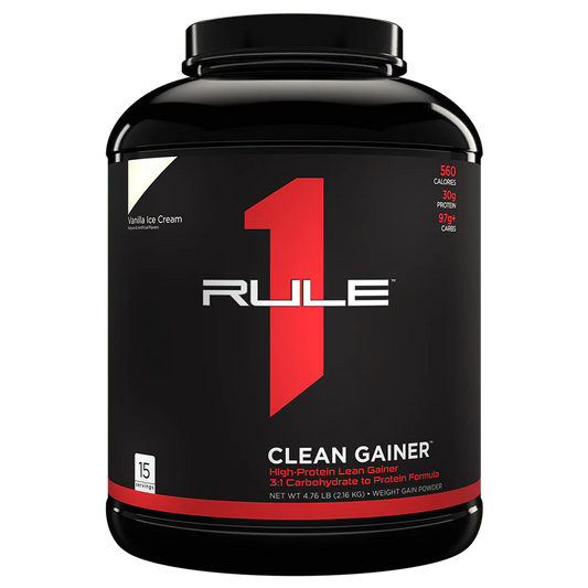 Rule1 Clean Gainer 5lb Vanilla Creme